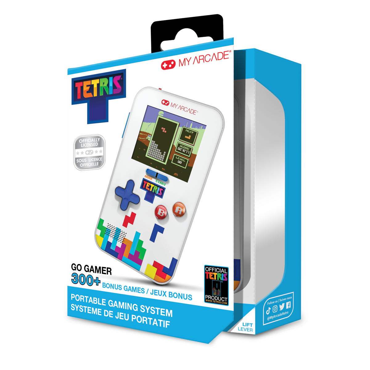 My Arcade Go Gamer Tetris Portable Video Game System (301 Games in 1)