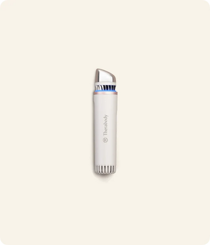 Therabody TheraFace Depuffing Wand Hot & Cold Facial Tool - White