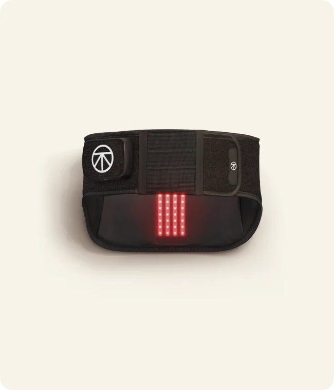 Therabody ThermBack LED Heated Light Therapy Back Wrap