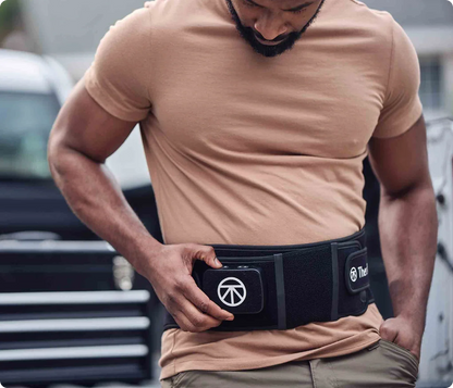 Therabody ThermBack LED Heated Light Therapy Back Wrap