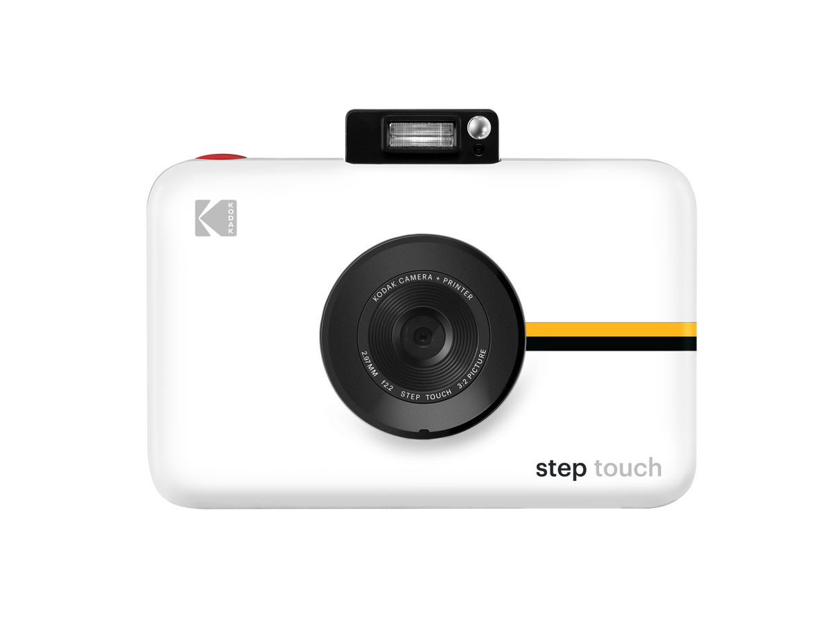 Kodak Step Touch Instant Print Camera, 13MP, 3.5" Touchscreen - White