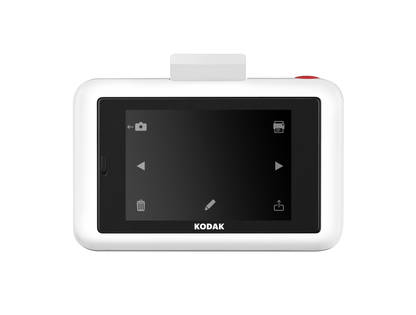 Kodak Step Touch Instant Print Camera, 13MP, 3.5" Touchscreen - White