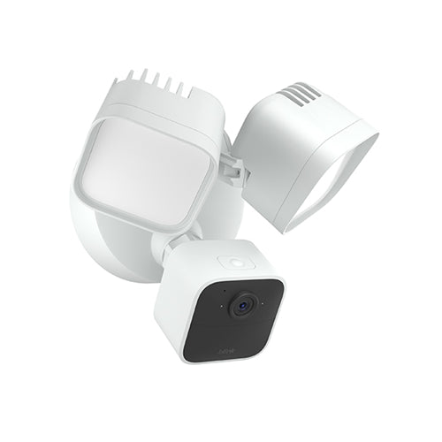Blink Wired Floodlight Camera 2600 Lumen Smart Security Camera - White