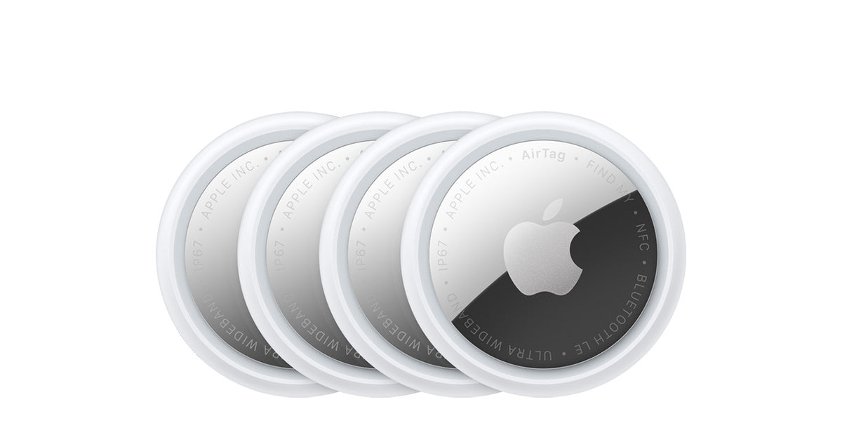 Apple AirTag (2nd Generation) Item Tracker 4-Pack - White