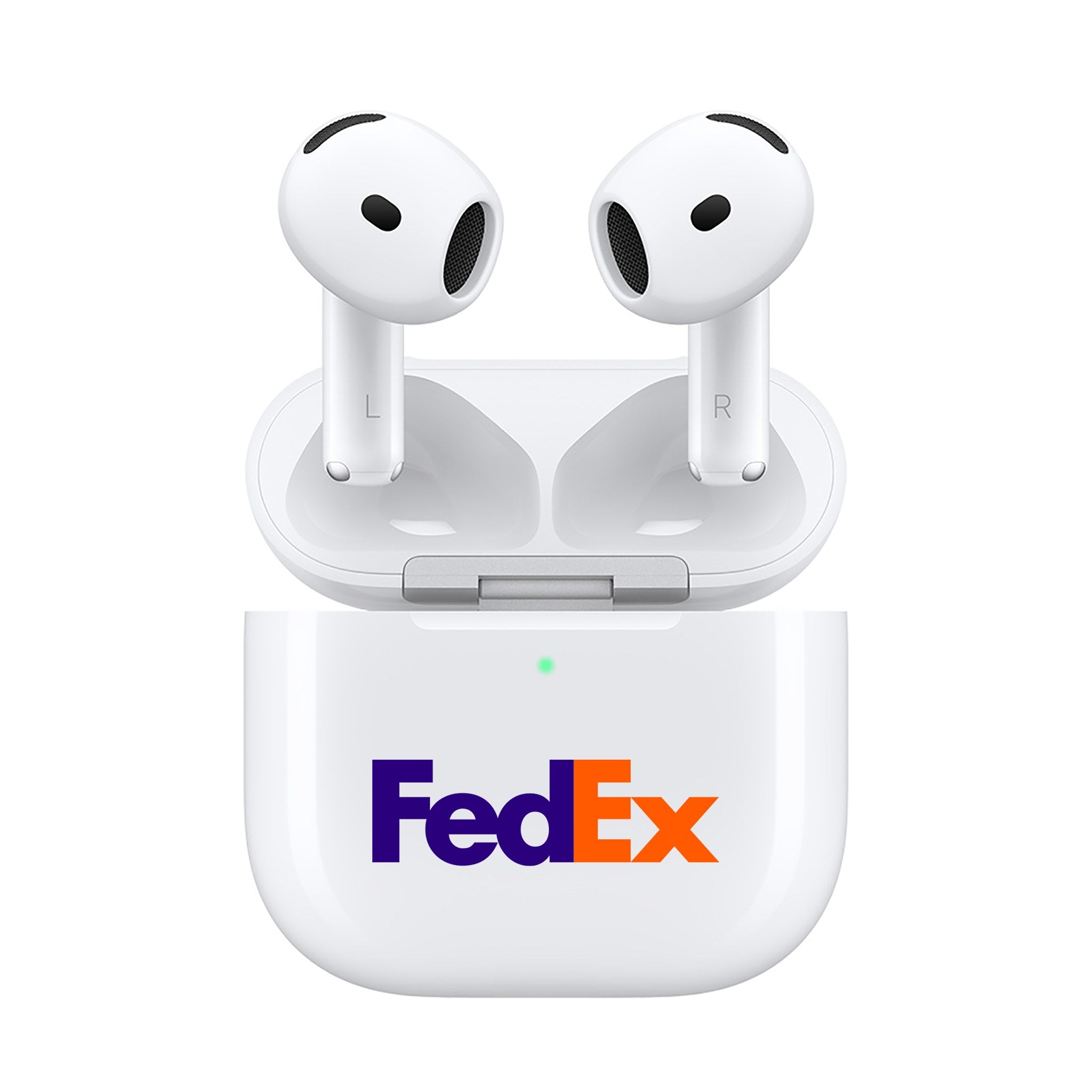 Apple AirPods 5 Wireless Earbuds with Wireless Charging Case - White with custom logo