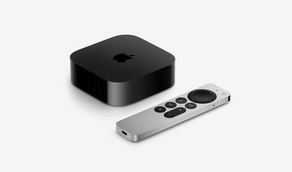 Apple TV 4K 4th Gen 128GB Wi-Fi + Ethernet Streaming Device with Siri AI