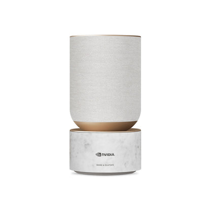 Bang & Olufsen Balance White Marble with custom logo