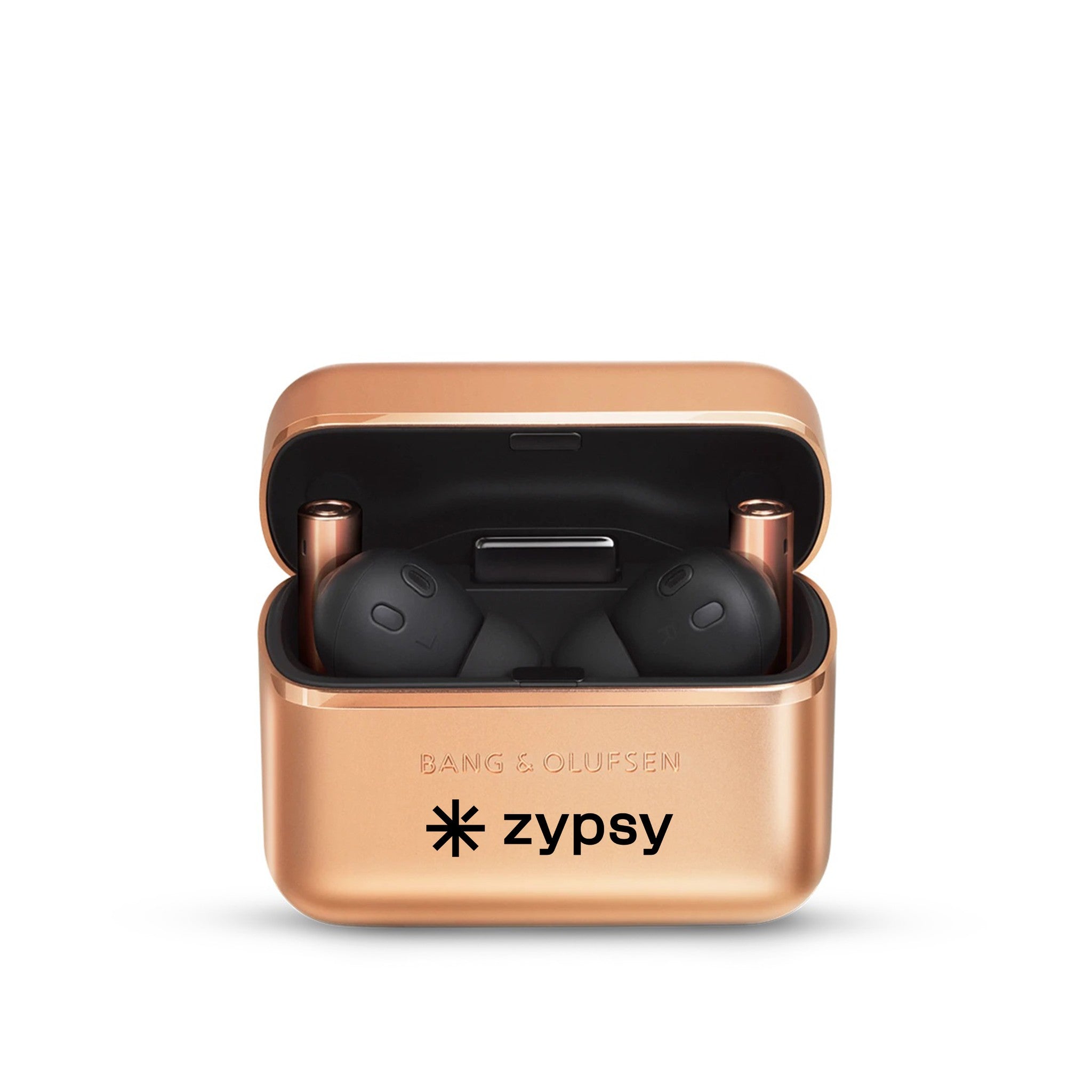 Bang & Olufsen Beo Grace True Wireless Noise Cancelling Earbuds - Honey Tone with custom logo