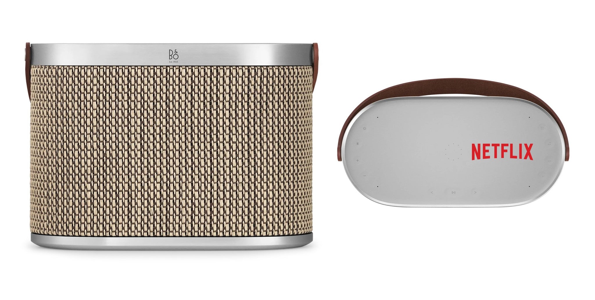 Bang & Olufsen Beosound A5 Portable Wireless Speaker - Century Weave with custom logo