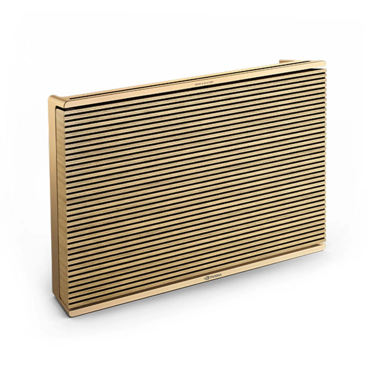 Bang & Olufsen Level Gold/Light Oak with custom logo