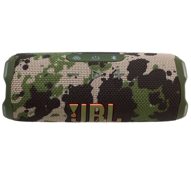 JBL Flip 7 Portable Waterproof Bluetooth Speaker - Squad Camo