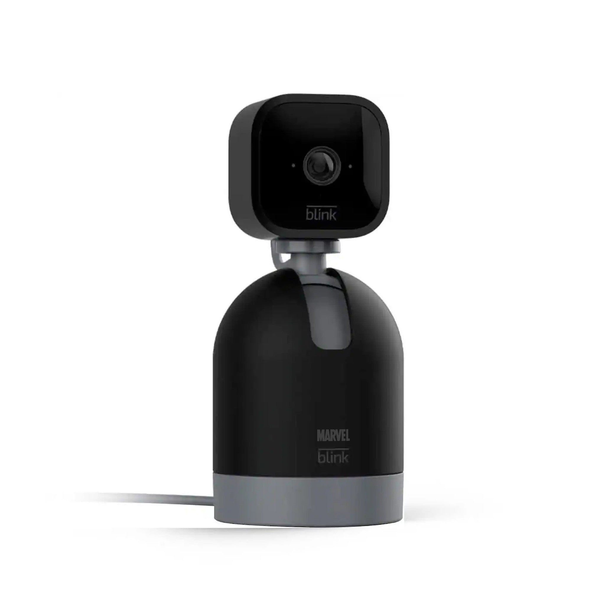 Blink Mini Pan-Tilt Indoor 1080p HD Security Camera with Rotating Mount - Black with custom logo