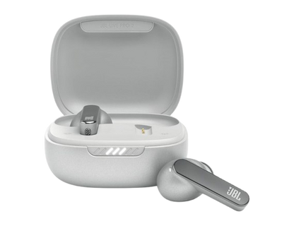 JBL Live Pro 2 True Wireless Noise Cancelling Earbuds - Silver