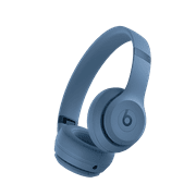 Beats Solo 4 - Wireless Bluetooth On-Ear Headphones, Apple & Android Compatible, Up to 50 Hours of Battery Life - Slate Blue
