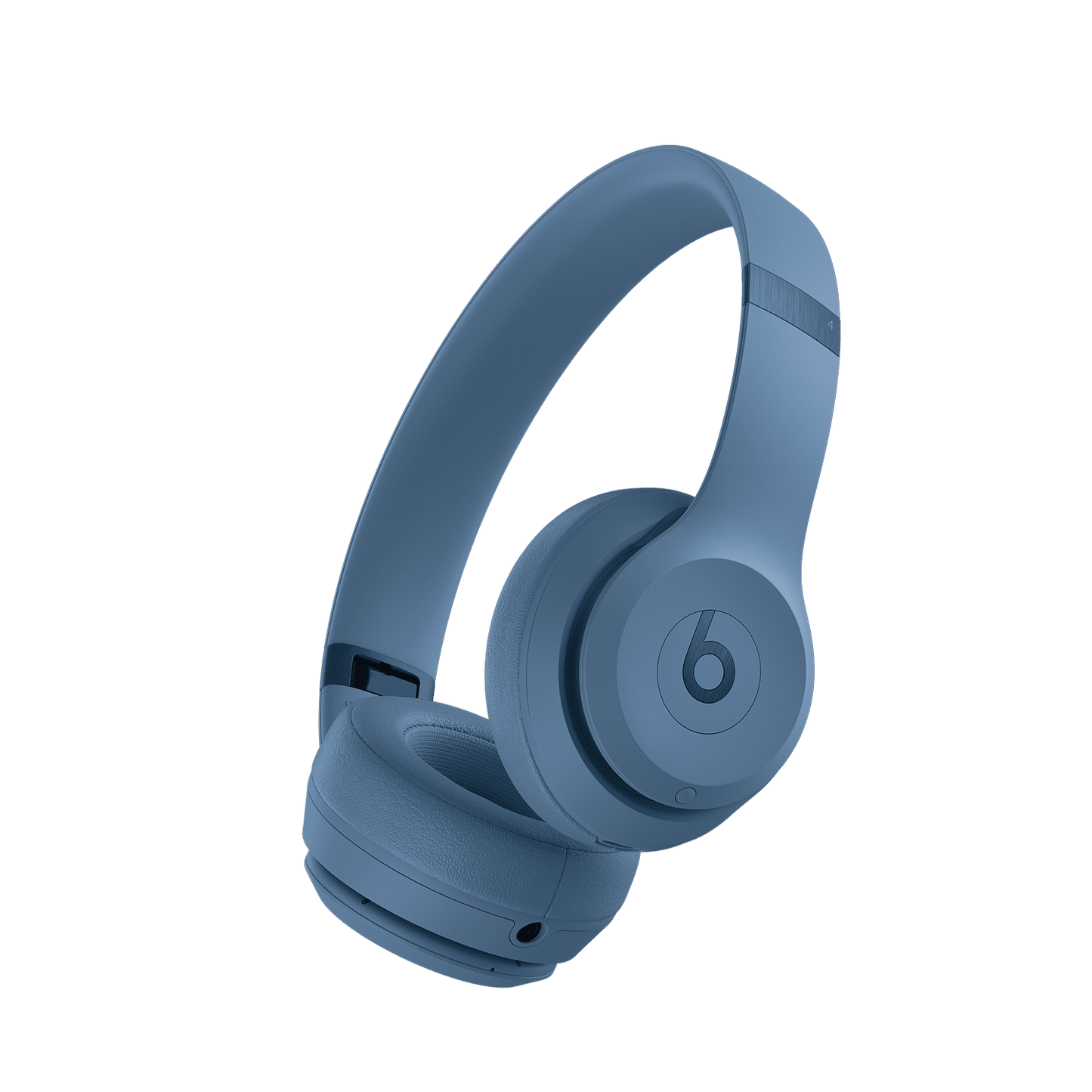 Beats Solo 4 - Wireless Bluetooth On-Ear Headphones, Apple & Android Compatible, Up to 50 Hours of Battery Life - Slate Blue