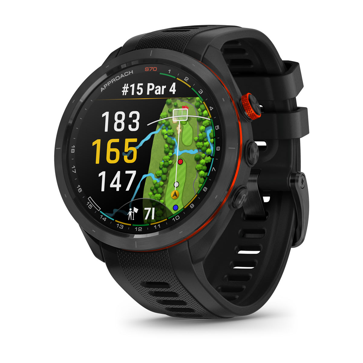 Garmin Approach S70 GPS Golf Smartwatch - Black