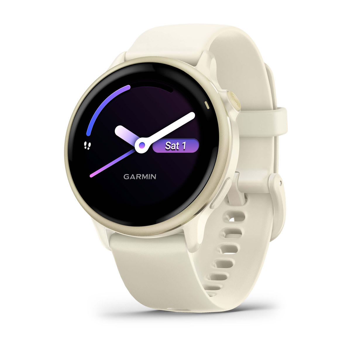 Garmin vivoactive 6 GPS Smartwatch - Lunar Gold/Bone