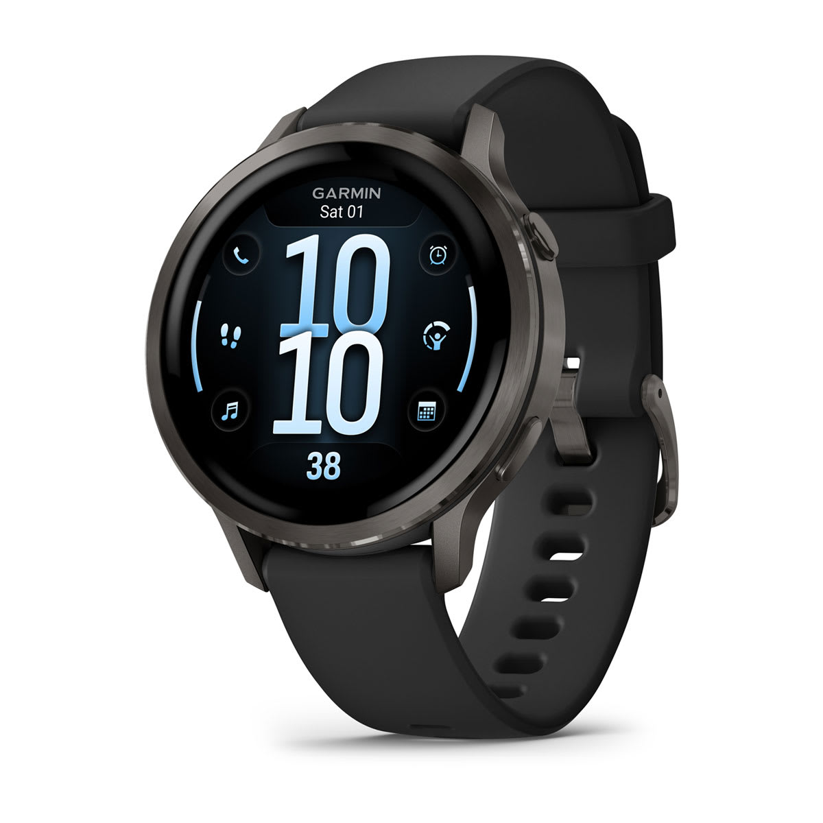 Garmin Venu 4 GPS Smartwatch 41mm - Slate/Black