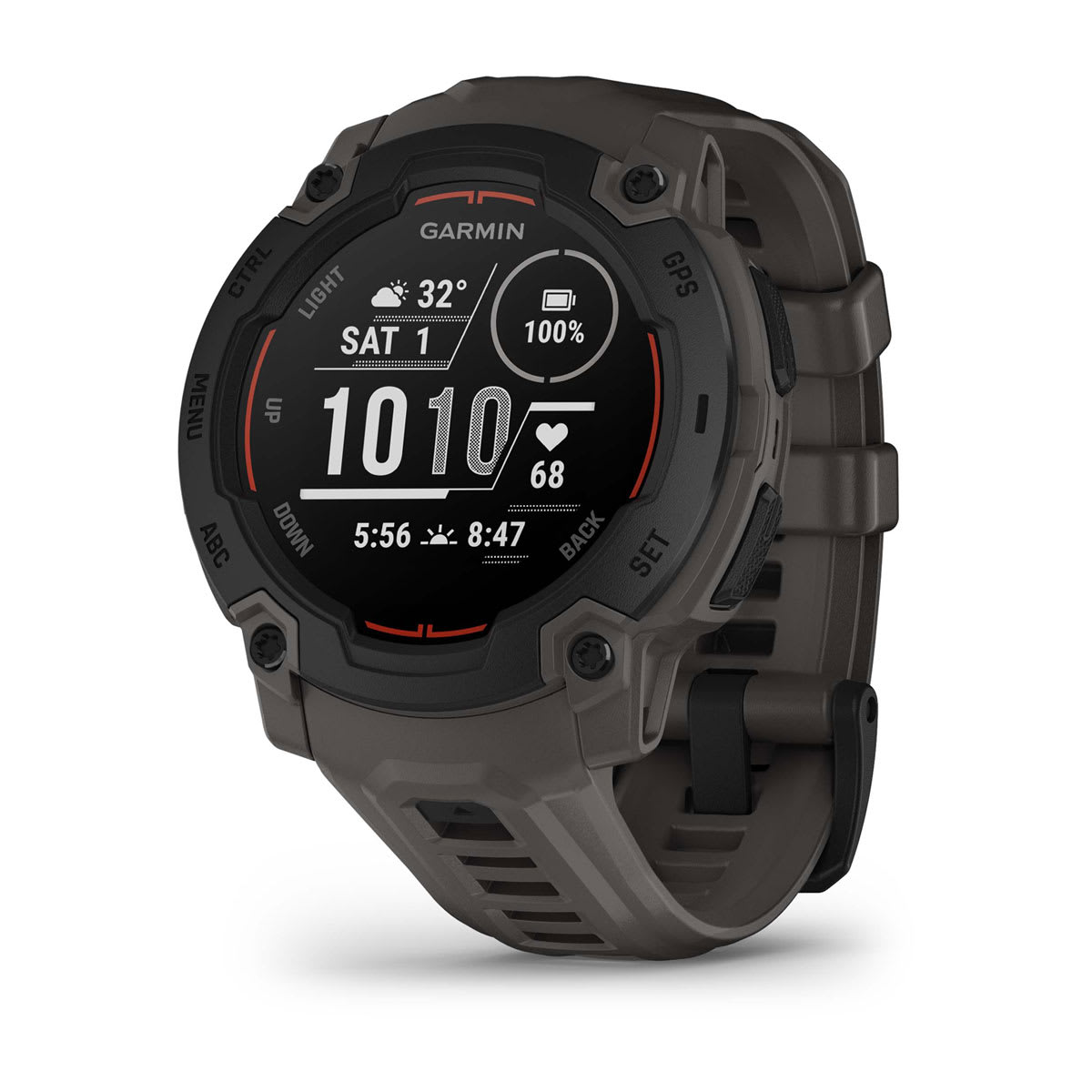Garmin Instinct E Rugged GPS Smartwatch 45mm - Black/Charcoal