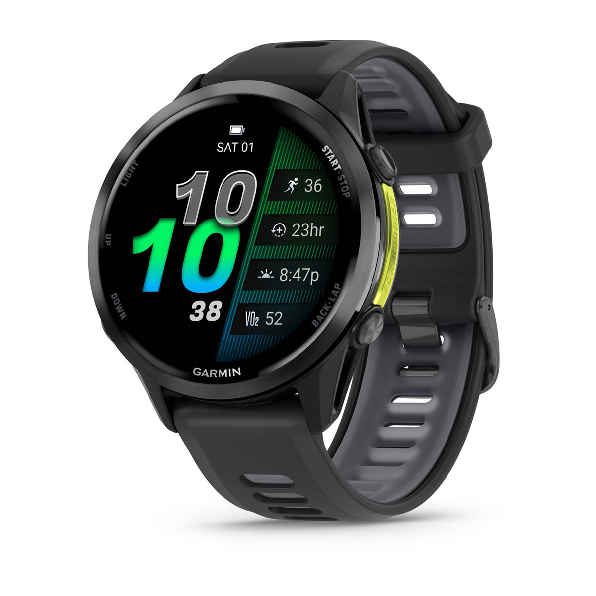 Garmin Forerunner 970 GPS Running Smartwatch - Carbon Gray Titanium/Black
