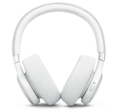 JBL Live 770NC Wireless Adaptive Noise Cancelling Over-Ear Headphones - White