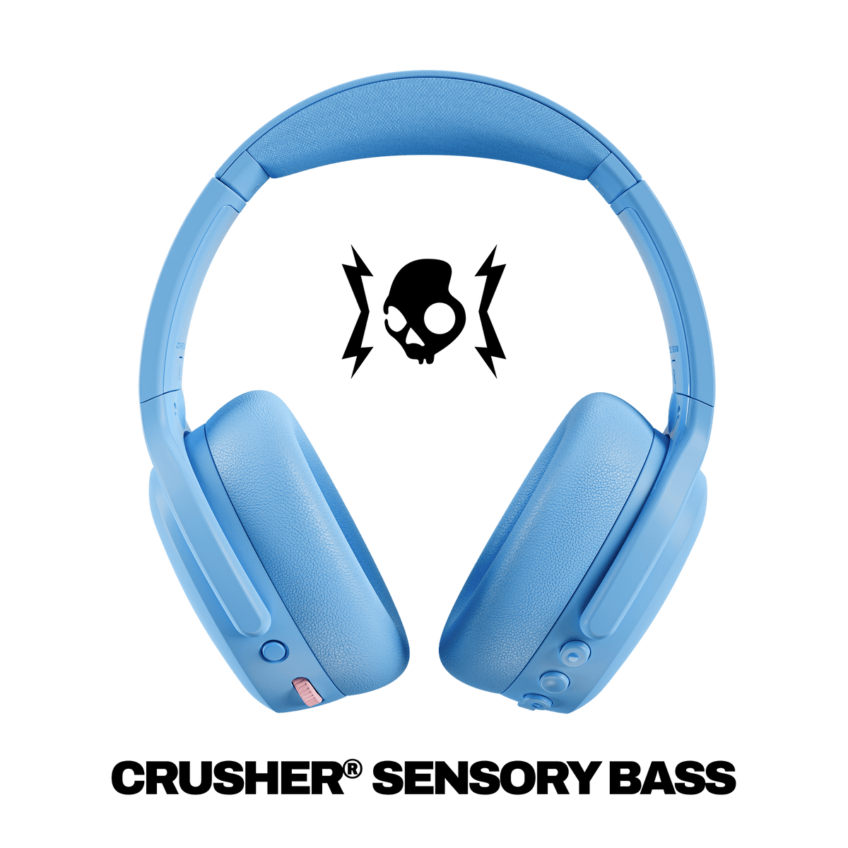 Skullcandy Crusher ANC 2 Wireless Noise Cancelling Over-Ear Headphones - Blue