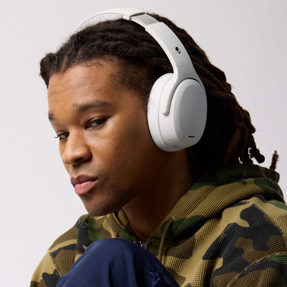 Skullcandy Crusher ANC 2 Wireless Noise Cancelling Over-Ear Headphones - Bone