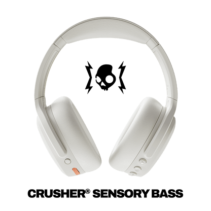 Skullcandy Crusher ANC 2 Wireless Noise Cancelling Over-Ear Headphones - Bone
