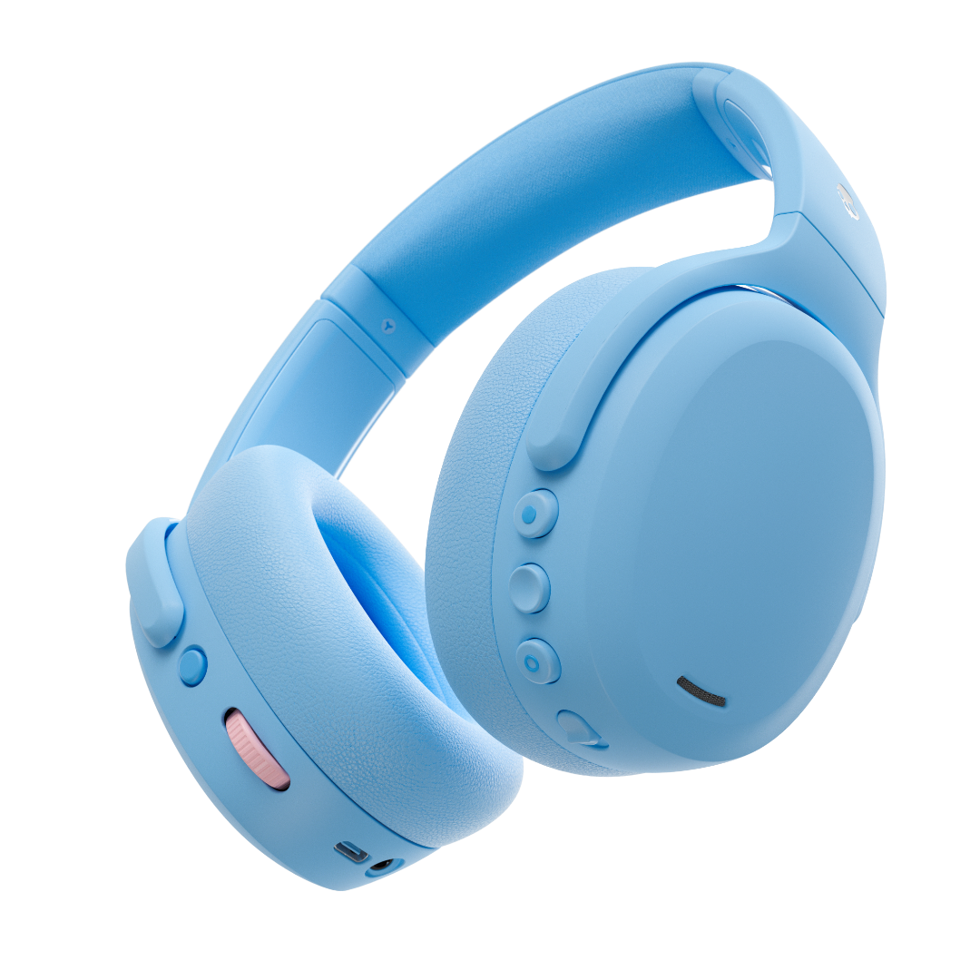 Skullcandy Crusher ANC 2 Wireless Noise Cancelling Over-Ear Headphones - Blue
