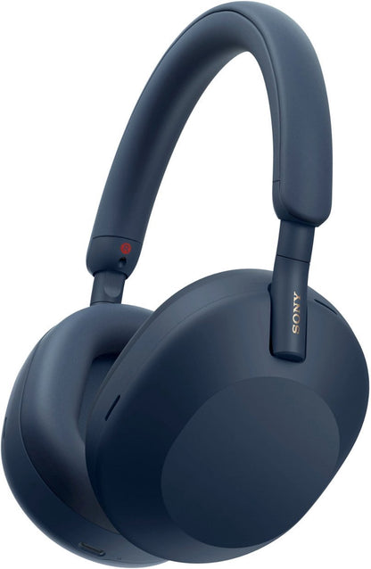 Sony WH-1000XM5 Wireless Noise Cancelling Over-Ear Headphones - Blue