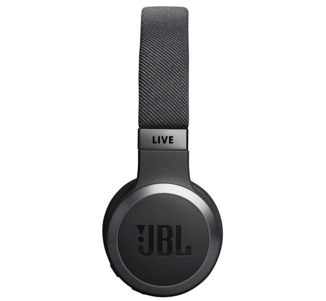 JBL Live 670NC Wireless Adaptive Noise Cancelling On-Ear Headphones - Black