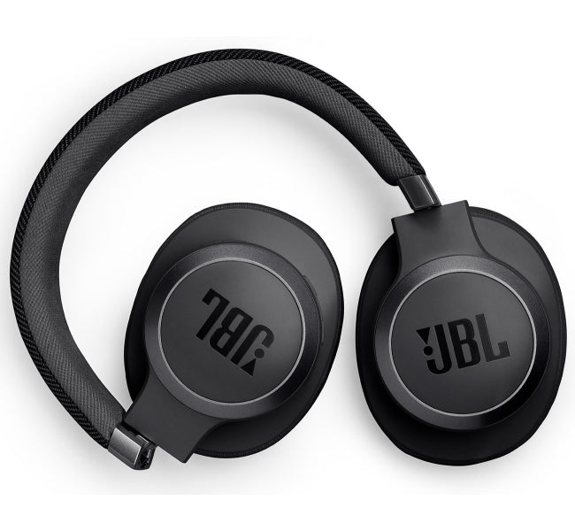 JBL Live 770NC Wireless Adaptive Noise Cancelling Over-Ear Headphones - Black