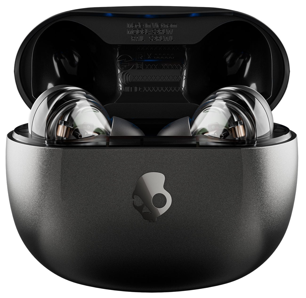 Skullcandy Rail ANC True Wireless Noise Cancelling Earbuds - True Black