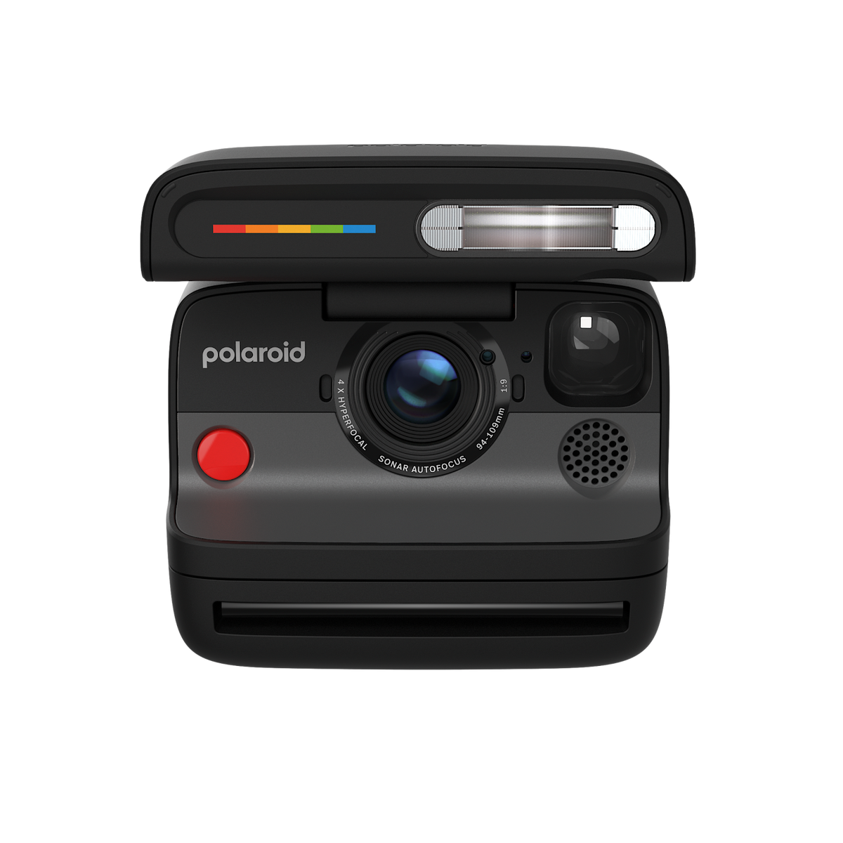 Polaroid Flip Analog Instant Camera & Color Film Bundle - Black