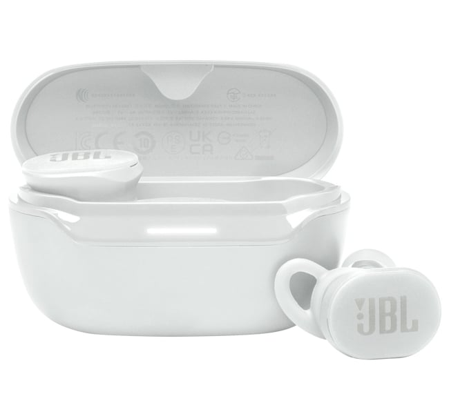 JBL Endurance Race 2 True Wireless Noise Cancelling Sport Earbuds - White