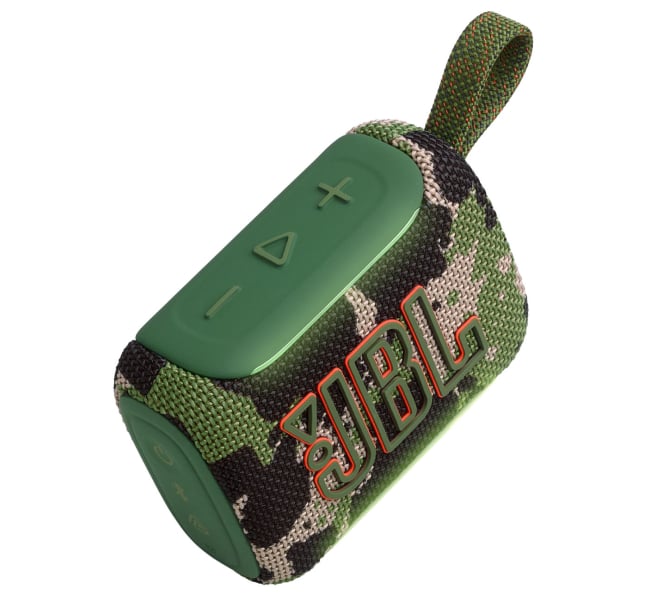 JBL Go 5 Ultra Portable Waterproof Bluetooth Speaker - Squad Camo