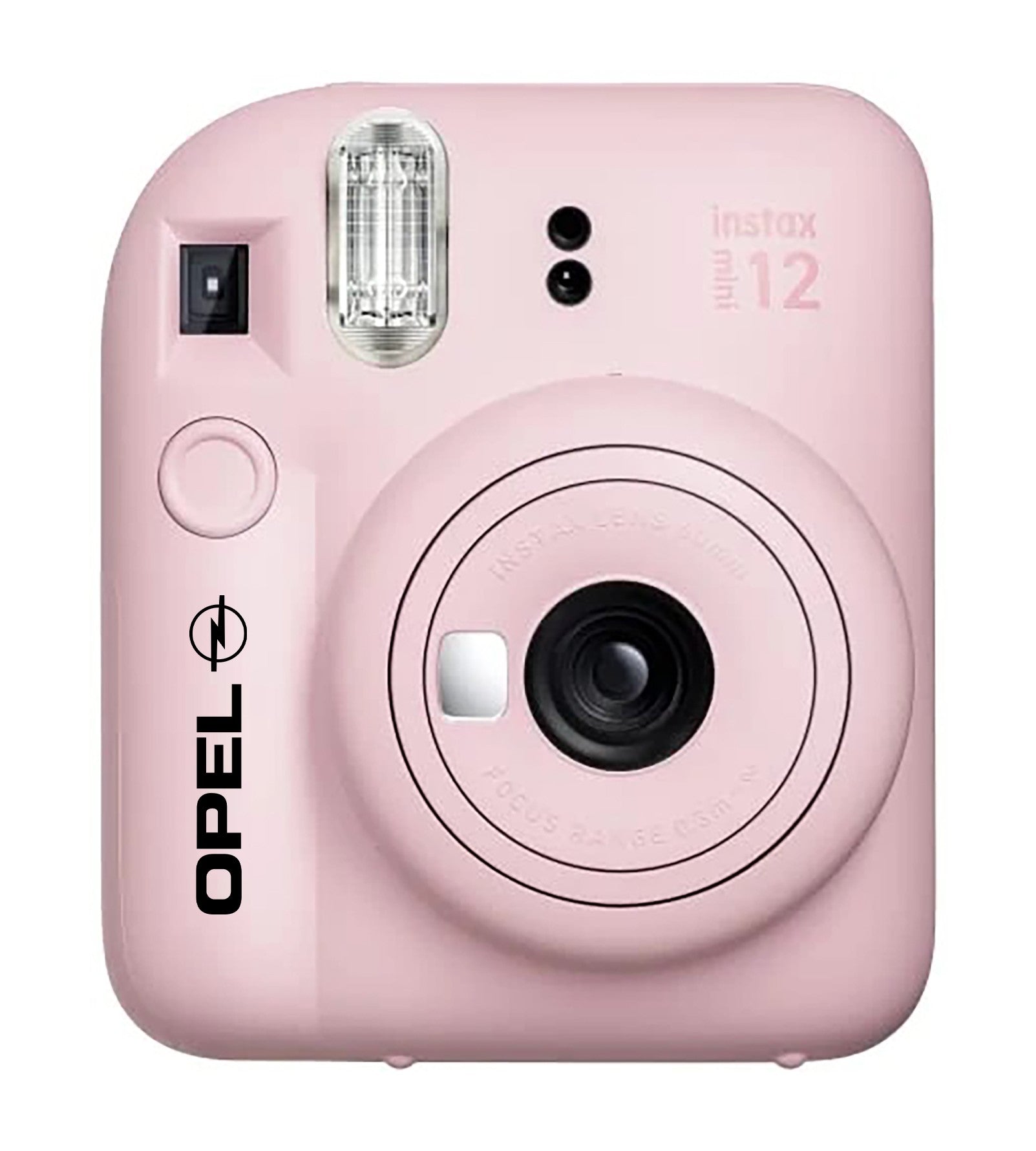 Fujifilm Instax Mini 12 Instant Camera - Blossom Pink with custom logo