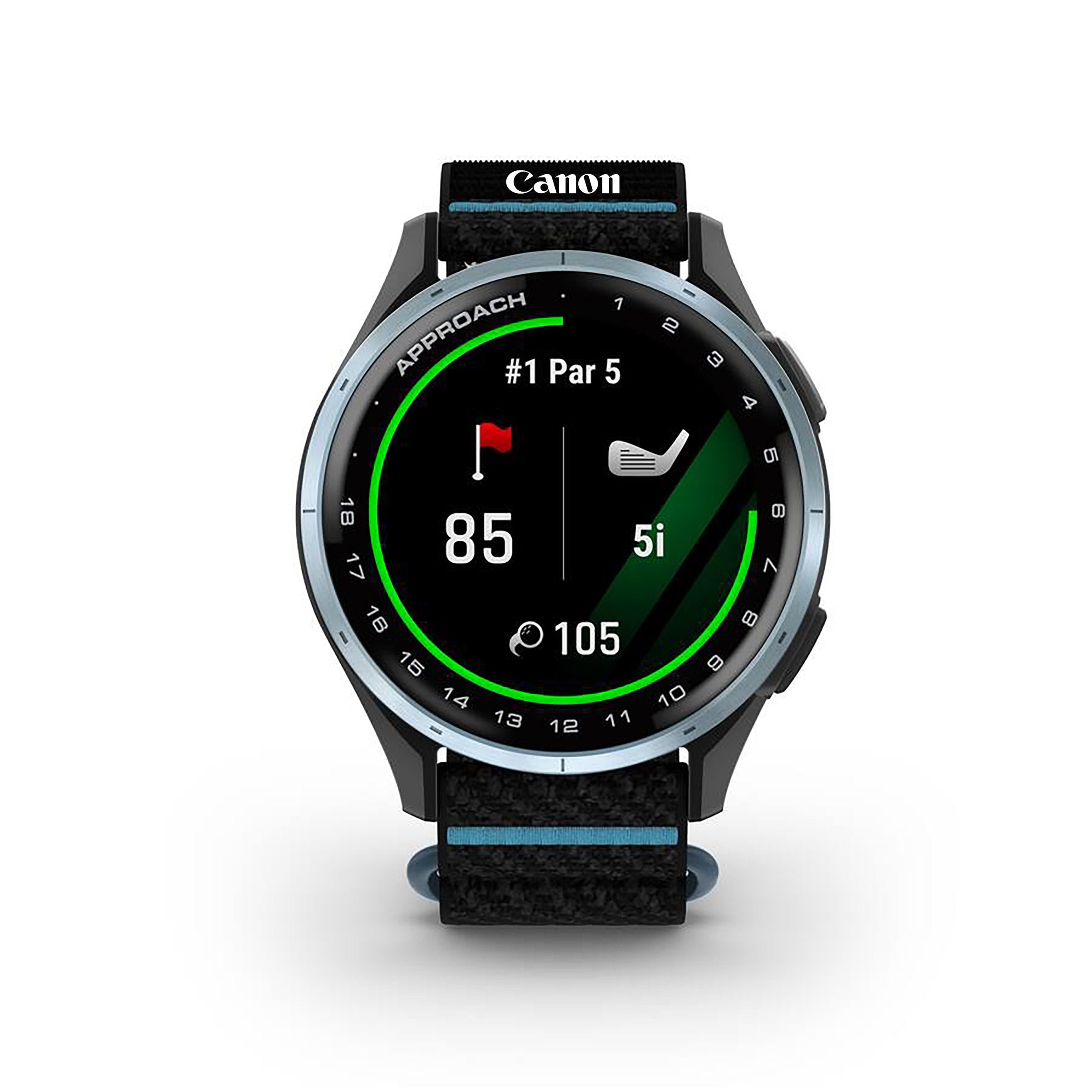 Garmin Approach J1 Cloud Blue with custom logo