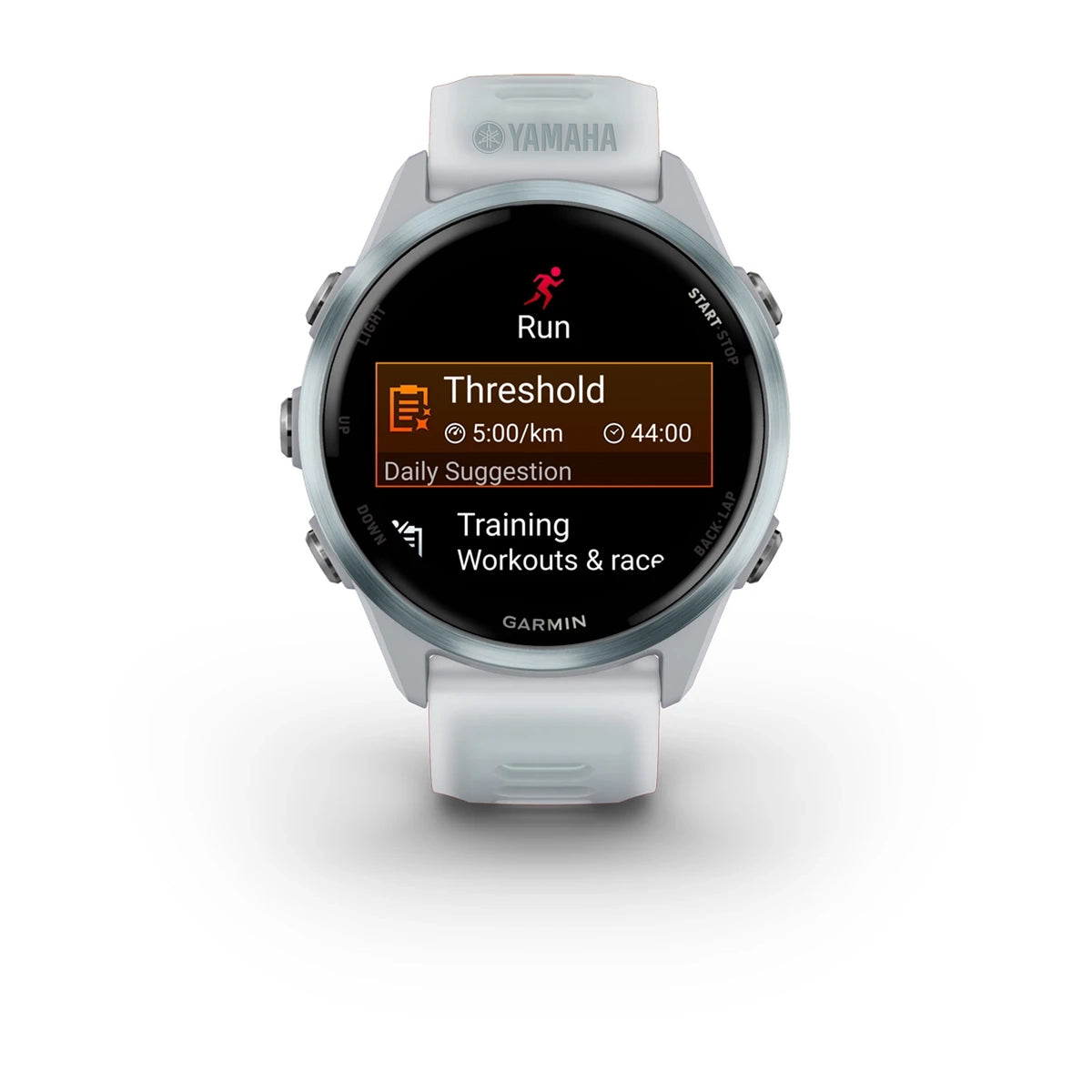Garmin FR570 42 Cloud Blue/Whitestone with custom logo
