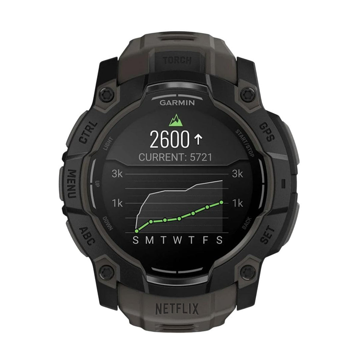 Garmin Instinct 3 AMOLED 50 Black/Charcoal with custom logo