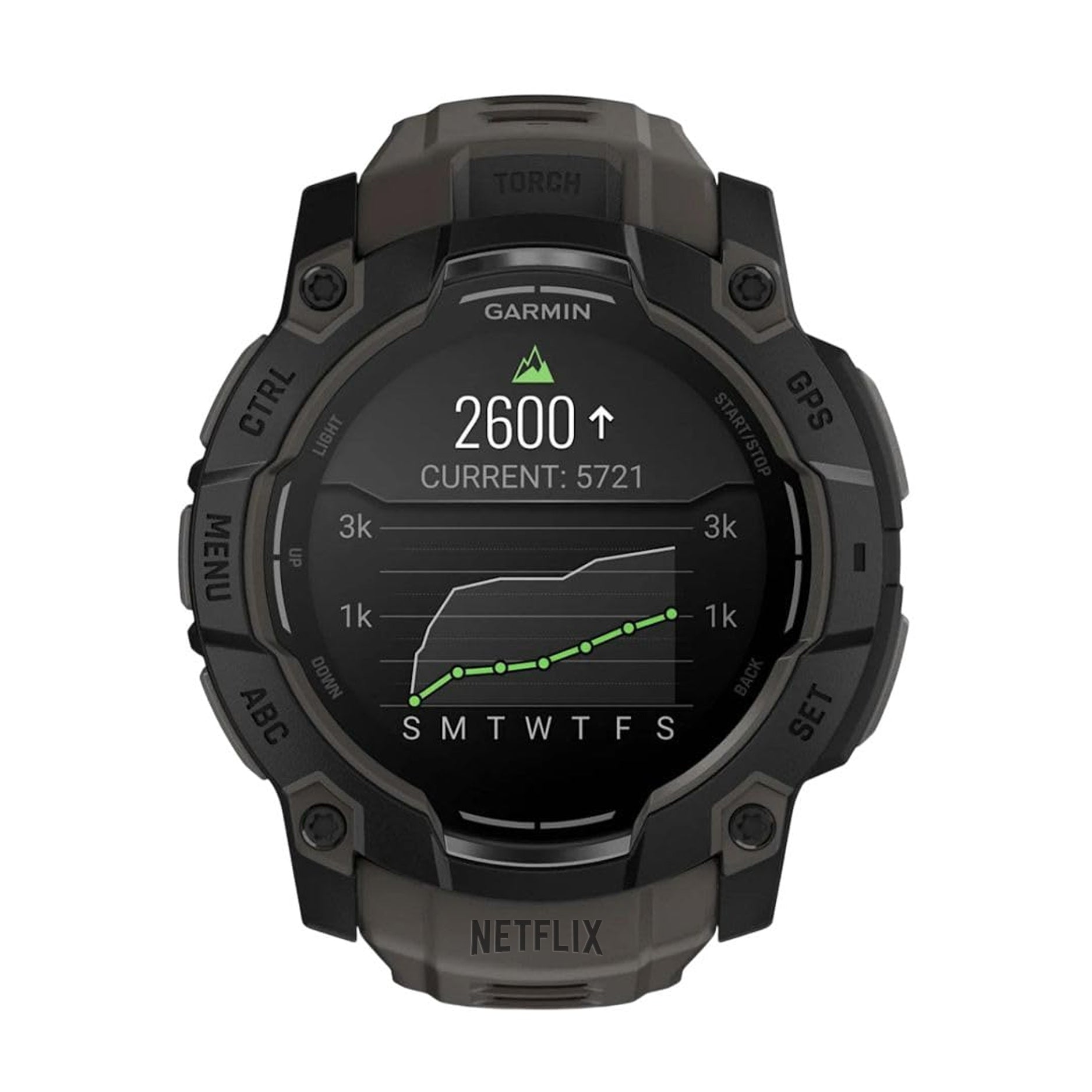 Garmin Instinct 3 AMOLED 50 Black/Charcoal with custom logo