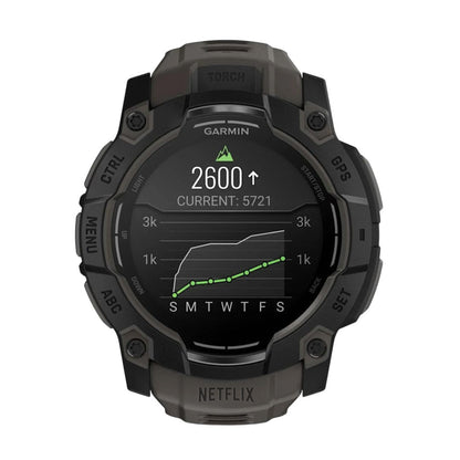 Garmin Instinct 3 AMOLED 50 Black/Charcoal with custom logo