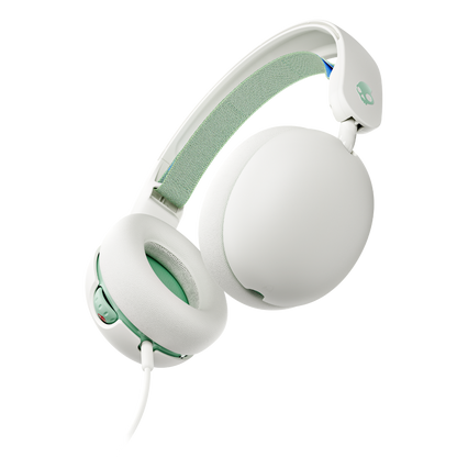 Skullcandy Grom Wired Over-Ear Headphones for Kids - Bone Seafoam