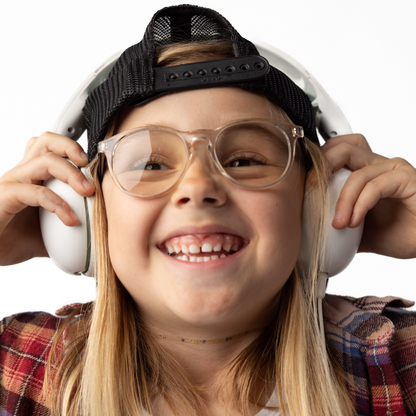 Skullcandy Grom Wired Over-Ear Headphones for Kids - Bone Seafoam