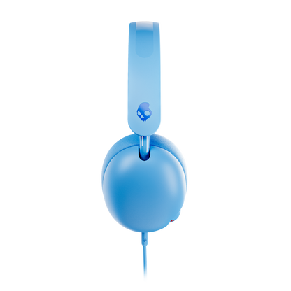Skullcandy Grom Wired Over-Ear Headphones for Kids - Surf Blue