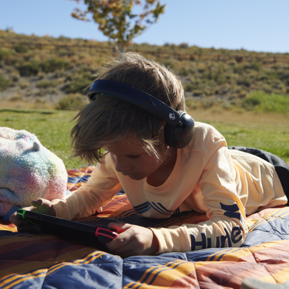 Skullcandy Grom Over-Ear Wireless Headphones for Kids, 45 Hr Battery, Volume-Limiting, Works with iPhone Android and Bluetooth Devices - Black