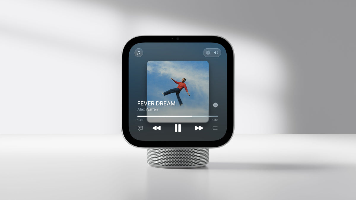 Apple HomeView 7 inch Smart Display with Siri AI - Silver