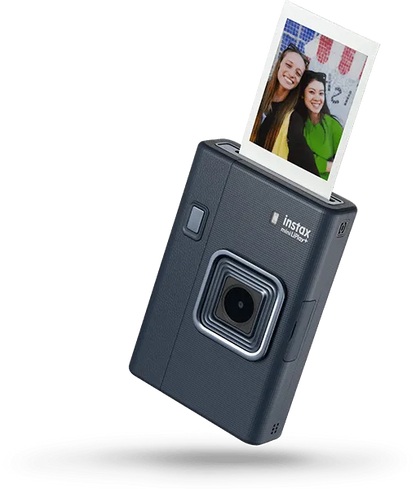 Fujifilm INSTAX Mini LiPlay+ Hybrid Instant Camera - Midnight Blue