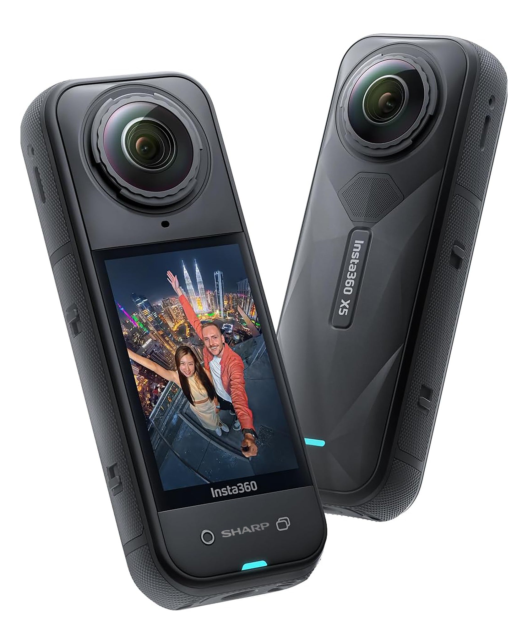 Insta360 X5 8K Waterproof 360 Degree Action Camera - Black with custom logo