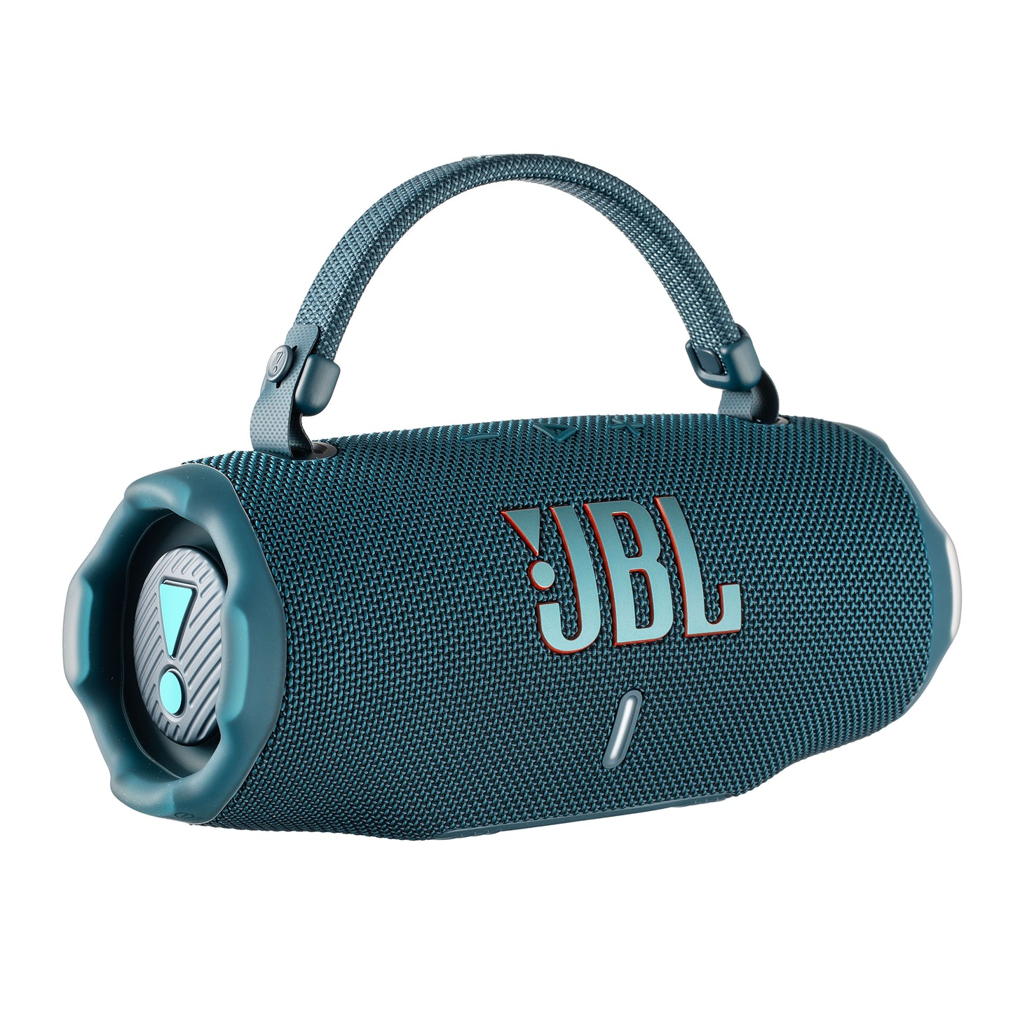 JBL Charge 6 - Portable Waterproof & Drop-Proof Bluetooth Speaker, Bold Pro Sound with AI Sound Boost, 28Hrs of Playtime, Built-in powerbank & Comes with a Sturdy/Removable Carrying Strap (Blue)